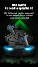 Load image into Gallery viewer, Bluetooth 5.0 Gaming Headset Workout Music Earphones Earbuds With Mic Bass Audio Quality Sound Wireless Headphones Sports Headphones Wearable Sweatproof Easy Pairing Headset For Sport Black
