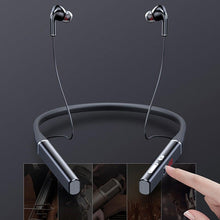 Load image into Gallery viewer, Bluetooth-Compatible Magnetic Neckband Headphone Wireless Earphone Sport Headset Noise Cancelling Microphone Bluetooth Over Ear Headphones, Wireless 5.0/Wired Headset, 55Hrs Playtime, Hi-Fi Stereo Deep Bass, Soft Earmuffs &amp; Light Weight
