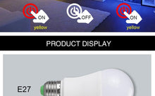 Load image into Gallery viewer, Bluetooth E27 LED Bulb RGB Smart Light Bulbs 15W B22 RGBW RGBWW Lampada Colorful Dimmable Phone APP Control LED Lamp For Home WiFi &amp; Bluetooth 5.0, Compatible w/ Alexa &amp; Google Without Hub, Dimmable, Music Sync, Schedules, Color Changing Light Bulb RGBW
