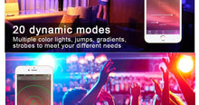 Load image into Gallery viewer, Bluetooth E27 LED Bulb RGB Smart Light Bulbs 15W B22 RGBW RGBWW Lampada Colorful Dimmable Phone APP Control LED Lamp For Home WiFi &amp; Bluetooth 5.0, Compatible w/ Alexa &amp; Google Without Hub, Dimmable, Music Sync, Schedules, Color Changing Light Bulb RGBW
