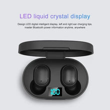 Load image into Gallery viewer, Bluetooth Earphone Wireless Ear Buds 5.0 LED Display Button Control Quality Sound Earphones in-Ear Headphones For Workouts And Running
