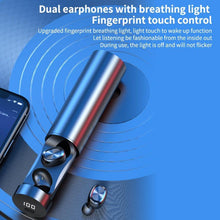 Load image into Gallery viewer, Bluetooth Earphones Wireless Headphones With Microphone Sports Waterproof Touch Control Wireless Headsets Earbuds Phone Updated Design with Industry Leading Sound &amp; Improved Comfort, Long Wireless Range,
