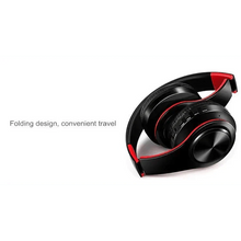 Load image into Gallery viewer, Bluetooth Foldable Earphone Unique Wireless Stereo Headphones Sport Earphone With Microphone Modern Music Headphones
