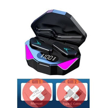 Load image into Gallery viewer, Bluetooth Game Headset Mobile Game 65ms Low Latency Chicken Winner True Wireless Earbuds with Mic Gaming Bluetooth Headphones Touch Control  Eating Competitive Stereo Noise Reduction Earphones With Mic
