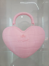 Load image into Gallery viewer, Blush Heart Woven Brush Holder - Glamorous Vanity Essential
