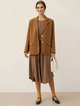 Load image into Gallery viewer, Lyocell Linen Tailored Blazer CASSIDY
