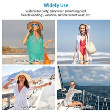 Load image into Gallery viewer, Boho Lace Maxi Beach Cover-Up Dress
