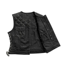 Load image into Gallery viewer, Bonnie Perforated Women's Motorcycle Leather Vest
