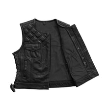 Load image into Gallery viewer, Bonnie Perforated Women's Motorcycle Leather Vest
