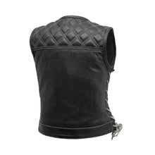 Load image into Gallery viewer, Bonnie Perforated Women's Motorcycle Leather Vest
