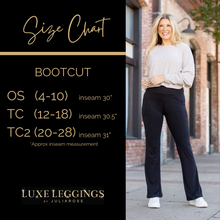Load image into Gallery viewer, Ready to Ship | The Liz - Crossover Bootcut Leggings with Pockets
