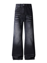 Load image into Gallery viewer, BLACK BOOTCUT DENIM
