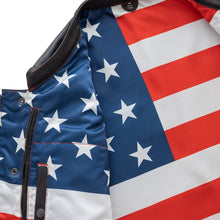 Load image into Gallery viewer, Born Free Men's Leather Motorcycle Leather Vest - Red Stitch
