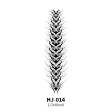 Load image into Gallery viewer, Botanical Spine Tattoo Decal
