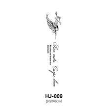 Load image into Gallery viewer, Botanical Spine Tattoo Decal
