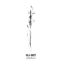 Load image into Gallery viewer, Botanical Spine Tattoo Decal
