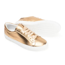 Load image into Gallery viewer, Women's Gold Distressed Sardenga II Sneaker
