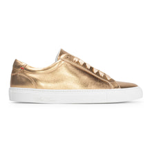 Load image into Gallery viewer, Women's Gold Distressed Sardenga II Sneaker
