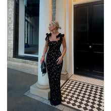 Load image into Gallery viewer, Bow Tie Vacation Dress With Lining Included
