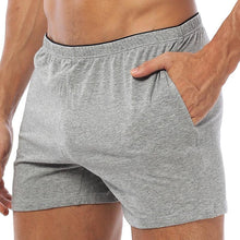 Load image into Gallery viewer, Boxer Cotton Sleep Men Swimming Briefs or Boxers Shorts with Pocket  Mens Shorts Running Shorts Men Outdoor Sports Men's Gym Shorts Daily fitness shorts
