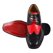 Load image into Gallery viewer, Boyka Leather Red Bottom Oxford Style Dress Shoes
