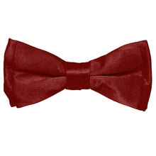 Load image into Gallery viewer, Vittorio Farina Boy&#39;s Solid Silky Bow Tie
