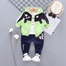 Load image into Gallery viewer, Boys' Cartoon Long Sleeve 3-Piece Outfit Set | 0-4 Years - # BAAA71710023 &amp; BOAA11310015
