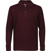 Load image into Gallery viewer, Boys/ Unisex Long Sleeve Pique Polo Shirt
