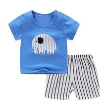 Load image into Gallery viewer, Boys' Short Sleeve Shirt and Shorts Fashion Set - # BAAA51210051
