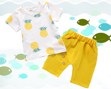 Load image into Gallery viewer, Boys' Summer Outfit | Trendy Two-Piece Set - # BAAA71710020 &amp; BOAA11310012
