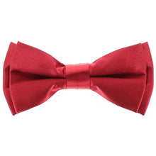 Load image into Gallery viewer, Vittorio Farina Boy&#39;s Solid Silky Bow Tie
