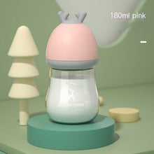 Load image into Gallery viewer, BPA-Free Glass Baby Bottle with Anti-Choke Design - # BAGE21810008
