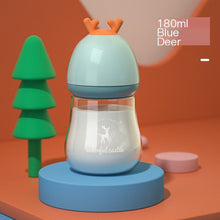 Load image into Gallery viewer, BPA-Free Glass Baby Bottle with Anti-Choke Design - # BAGE21810008
