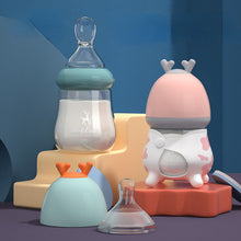 Load image into Gallery viewer, BPA-Free Glass Baby Bottle with Anti-Choke Design - # BAGE21810008
