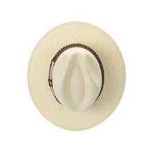 Load image into Gallery viewer, Bullhide Summerville - Panama Straw Fedora Hat
