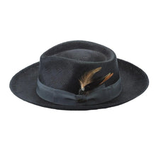 Load image into Gallery viewer, Bullhide Stamford - Panama Straw Fedora Hat
