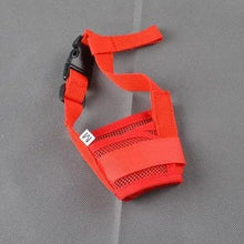 Load image into Gallery viewer, Breathable Adjustable Dog Muzzle Nylon Straps Anti Barking Comfortable Dog Muzzles Pets Accessories Mouth Cover For Outdoor Walking
