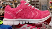 Load image into Gallery viewer, Breathable Fashion Women Sneakers White Women Casual Shoes Athletic Road Running Mesh Breathable Casual Sneakers Lace Up Comfort Sports Student Fashion Tennis Sneakers
