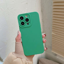 Load image into Gallery viewer, Bright Colors Soft Silicone Phone Case For iPhone 11 Pro Max X XR XS Max 7 8 6S Plus Mini Camera Protection Back Cover Silicone Camera Protection Case Soft Scratch-Resistant Case For Iphone
