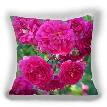 Load image into Gallery viewer, Bright Red Flower Cushion Cover Home Fashion Decoration Red Orange Pink Poppy Flowers Decorative Throw Pillow Cover Case Cushion Home Living Room Pillow Case Super Soft Short Plush Cushion Cover 45x45CM
