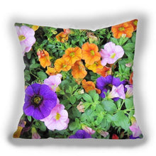 Load image into Gallery viewer, Bright Red Flower Cushion Cover Home Fashion Decoration Red Orange Pink Poppy Flowers Decorative Throw Pillow Cover Case Cushion Home Living Room Pillow Case Super Soft Short Plush Cushion Cover 45x45CM
