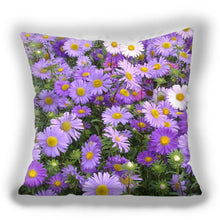 Load image into Gallery viewer, Bright Red Flower Cushion Cover Home Fashion Decoration Red Orange Pink Poppy Flowers Decorative Throw Pillow Cover Case Cushion Home Living Room Pillow Case Super Soft Short Plush Cushion Cover 45x45CM
