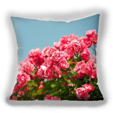 Load image into Gallery viewer, Bright Red Flower Cushion Cover Home Fashion Decoration Red Orange Pink Poppy Flowers Decorative Throw Pillow Cover Case Cushion Home Living Room Pillow Case Super Soft Short Plush Cushion Cover 45x45CM
