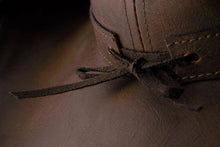 Load image into Gallery viewer, Deadwood Trading Broken Hill - Faux Leather Outback Hat
