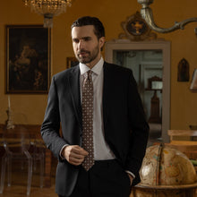 Load image into Gallery viewer, Antinori - Printed Silk Tie - Brown
