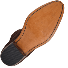 Load image into Gallery viewer, Brown Leather Victorian Ankle Boots
