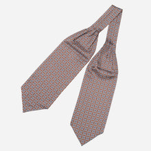 Load image into Gallery viewer, Barberini - Silk Ascot Cravat Tie - Chocolate
