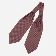 Load image into Gallery viewer, Navona - Silk Ascot Cravat Tie - Chocolate
