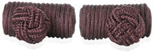 Load image into Gallery viewer, Brown Silk Knots
