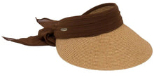 Load image into Gallery viewer, Deadwood Trading Sunshine - Straw Sun Visor

